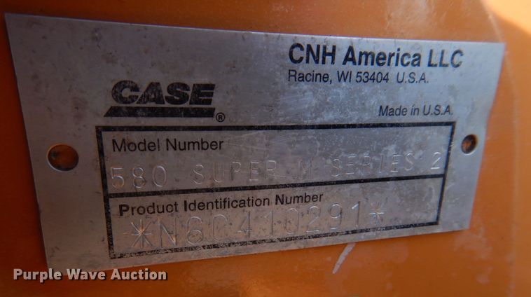 image for item IM9685 2006 Case 580 Super M Series 2  backhoe