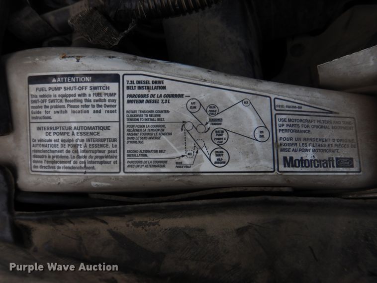 image for item IM9689 2002 Ford F550 Super Duty  utility / service truck