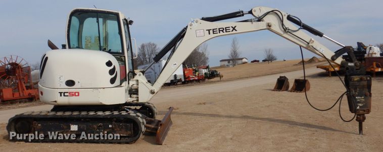 image for item IM9841 2007 Terex TC50  mini excavator