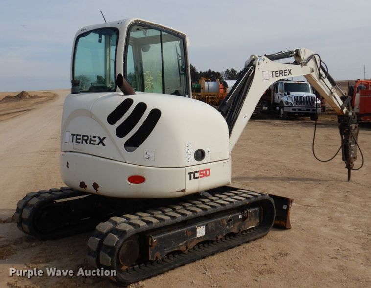 image for item IM9841 2007 Terex TC50  mini excavator