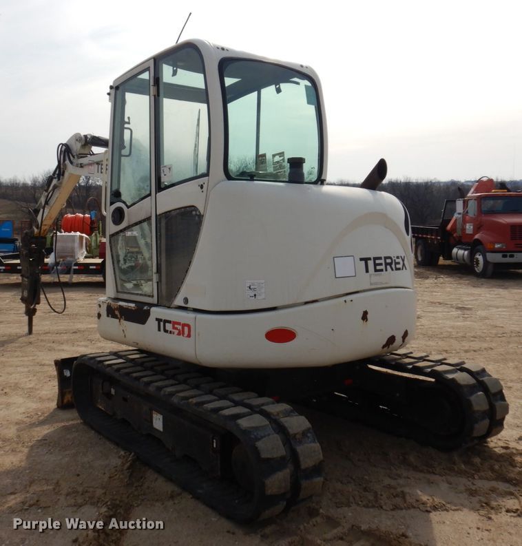 image for item IM9841 2007 Terex TC50  mini excavator