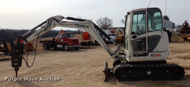 image for item IM9841 2007 Terex TC50  mini excavator
