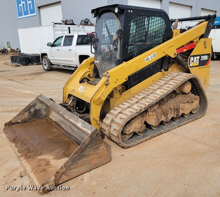 image for item JE9949 Caterpillar 299D2  tracked skid steer loader