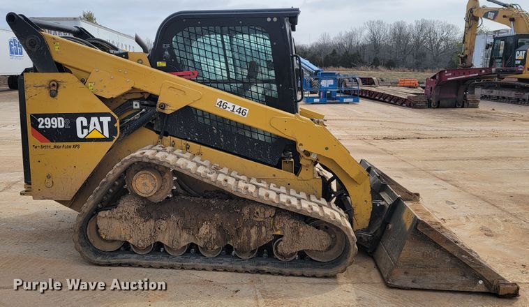 image for item JE9949 Caterpillar 299D2  tracked skid steer loader