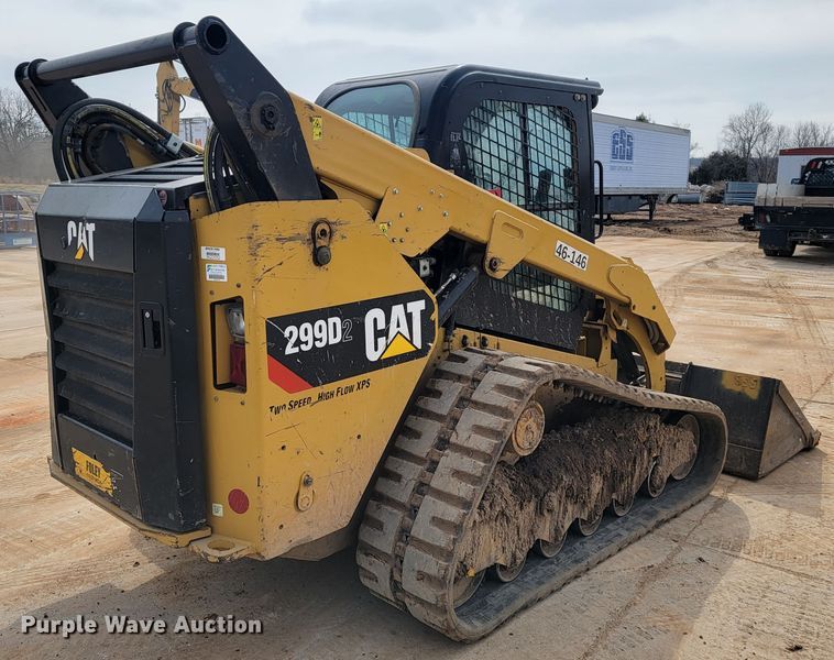 image for item JE9949 Caterpillar 299D2  tracked skid steer loader
