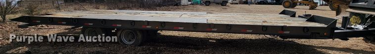 image for item JE9962 2002 Evaco  tilt deck equipment trailer