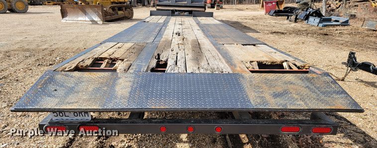 image for item JE9962 2002 Evaco  tilt deck equipment trailer