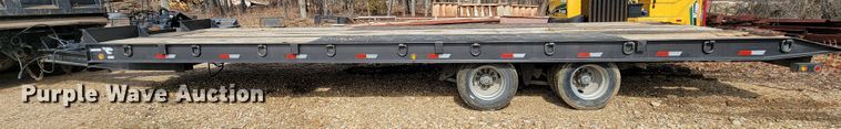 image for item JE9962 2002 Evaco  tilt deck equipment trailer