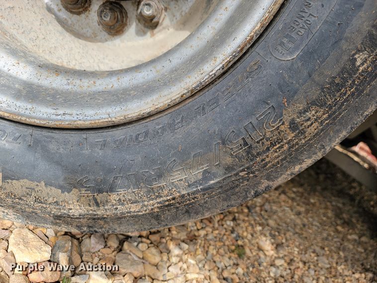 image for item JE9962 2002 Evaco  tilt deck equipment trailer