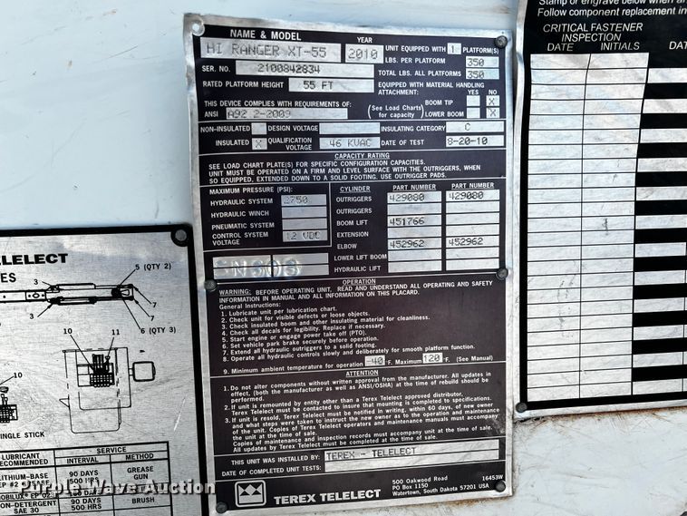 image for item JH9275 2011 Freightliner Business Class M2  forestry bucket truck