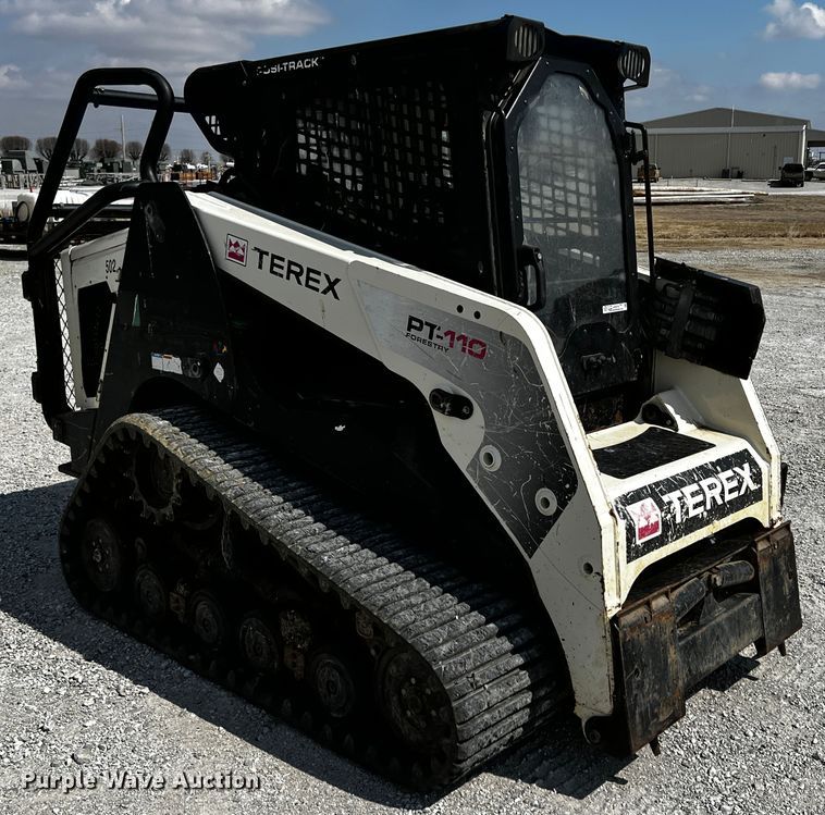 image for item JH9278 2012 Terex PT-110  tracked skid steer loader