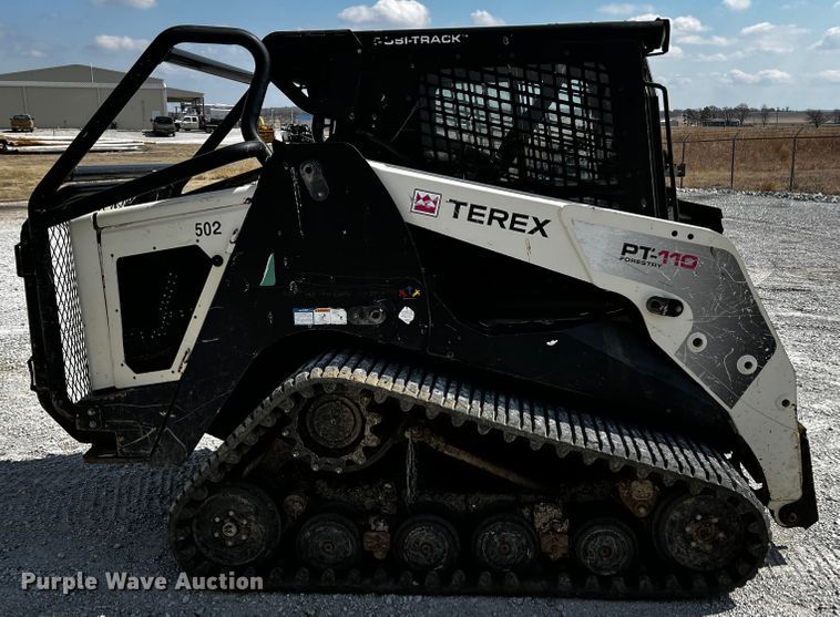 image for item JH9278 2012 Terex PT-110  tracked skid steer loader