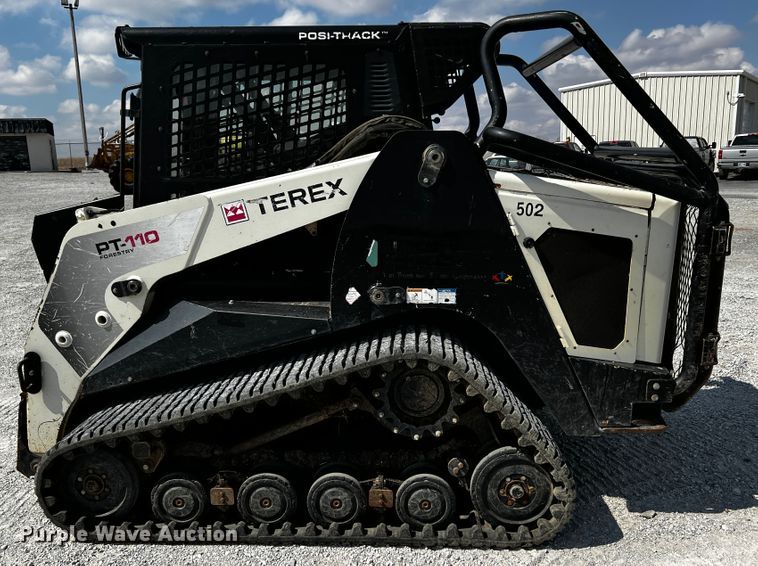 image for item JH9278 2012 Terex PT-110  tracked skid steer loader