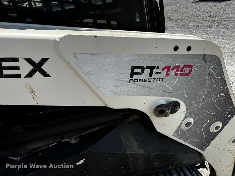 image for item JH9278 2012 Terex PT-110  tracked skid steer loader