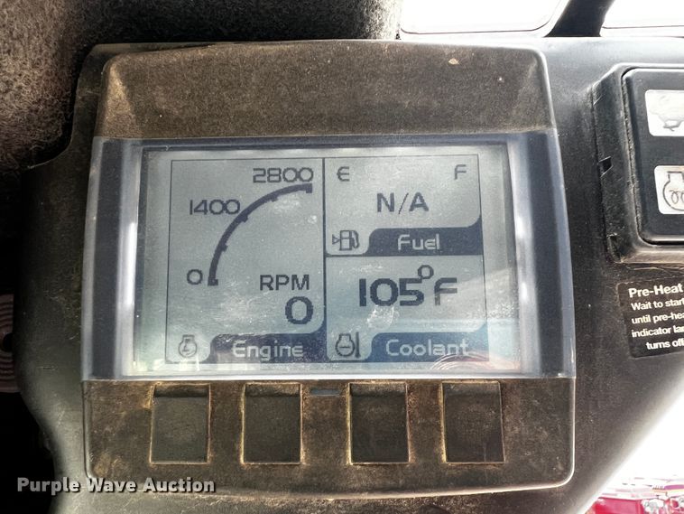 image for item JH9278 2012 Terex PT-110  tracked skid steer loader