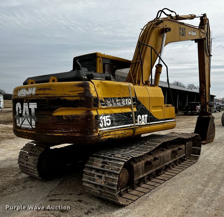 image for item JH9293 1997 Caterpillar 315L  excavator