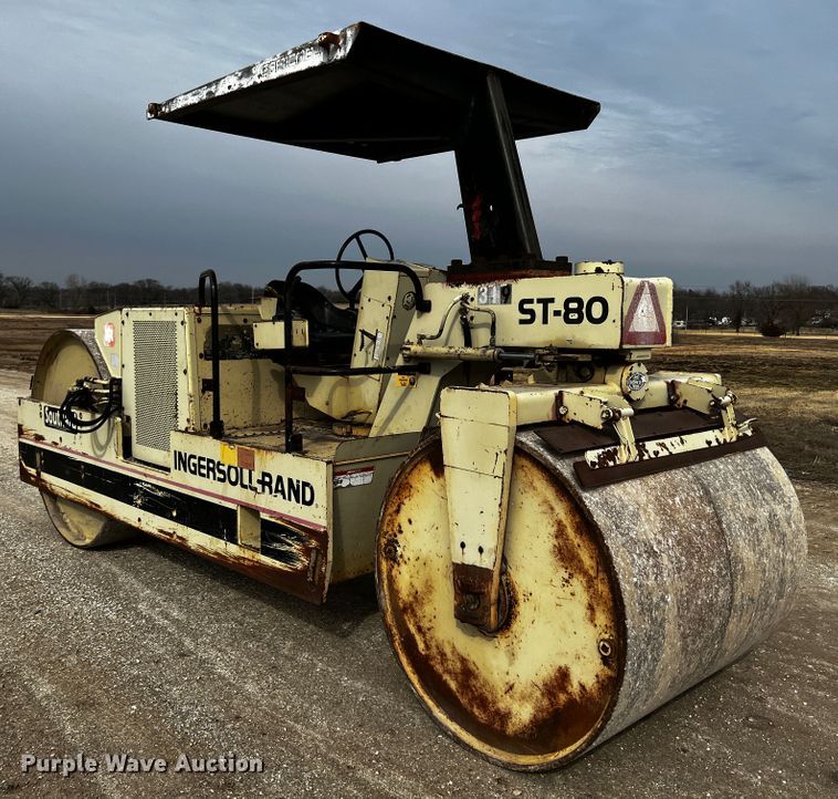 image for item JH9295 Ingersoll Rand ST-80  double drum roller