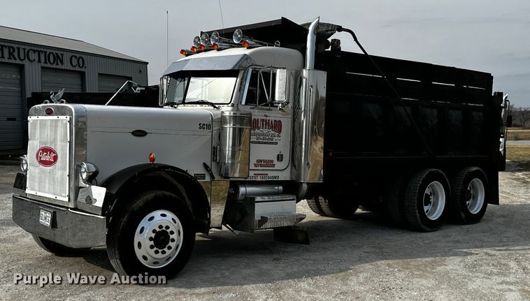 image for item JH9297 1998 Peterbilt 379  dump truck