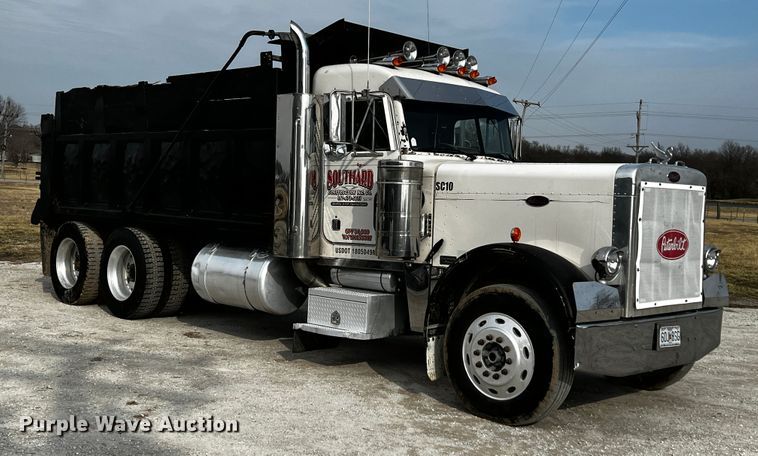 image for item JH9297 1998 Peterbilt 379  dump truck