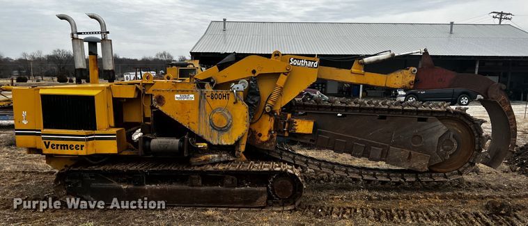 image for item JH9300 1993 Vermeer T800HT  trencher