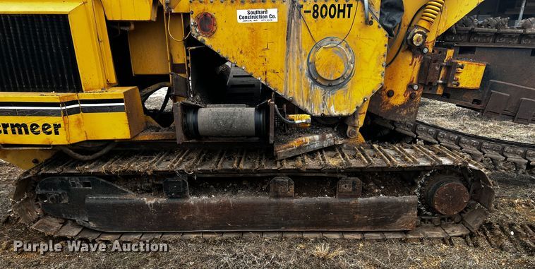 image for item JH9300 1993 Vermeer T800HT  trencher