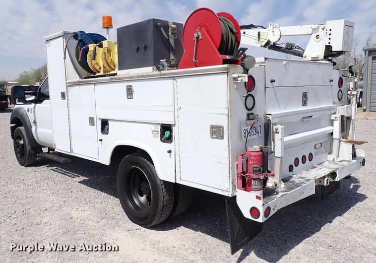 image for item JO9598 2011 Ford F550 Super Duty  utility / service truck