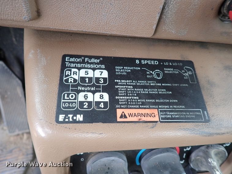 image for item JO9640 2002 Mack CV713 Granite  hydrovac truck