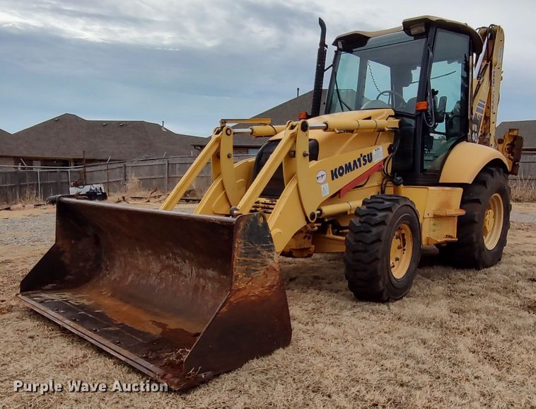 image for item JO9678 2005 Komatsu WB140  backhoe