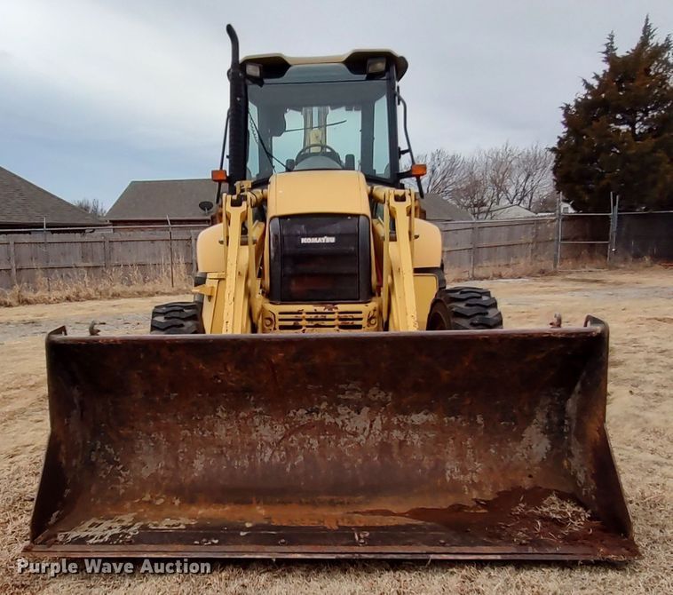 image for item JO9678 2005 Komatsu WB140  backhoe