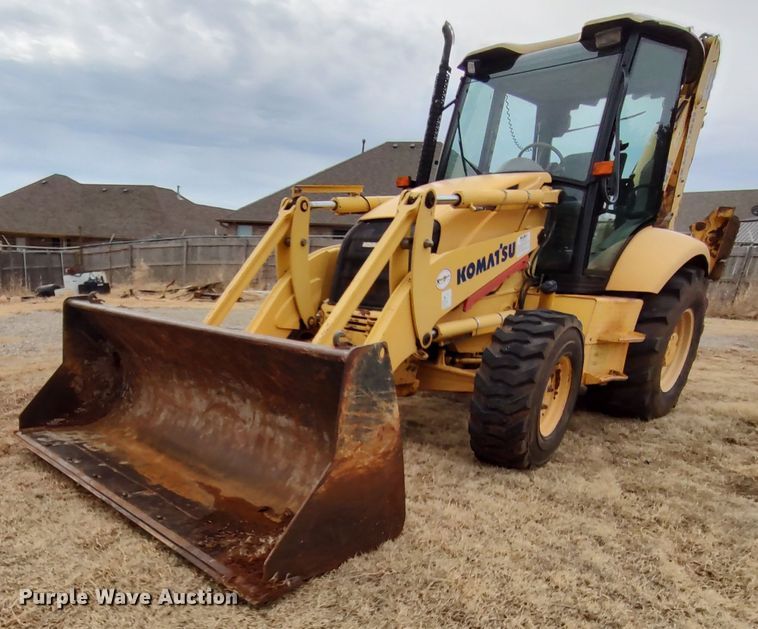 image for item JO9678 2005 Komatsu WB140  backhoe