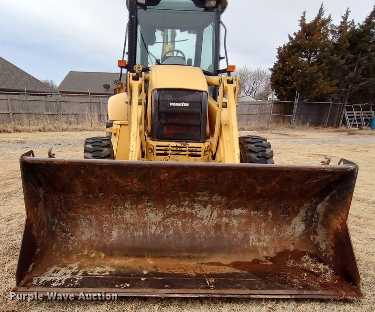 image for item JO9678 2005 Komatsu WB140  backhoe