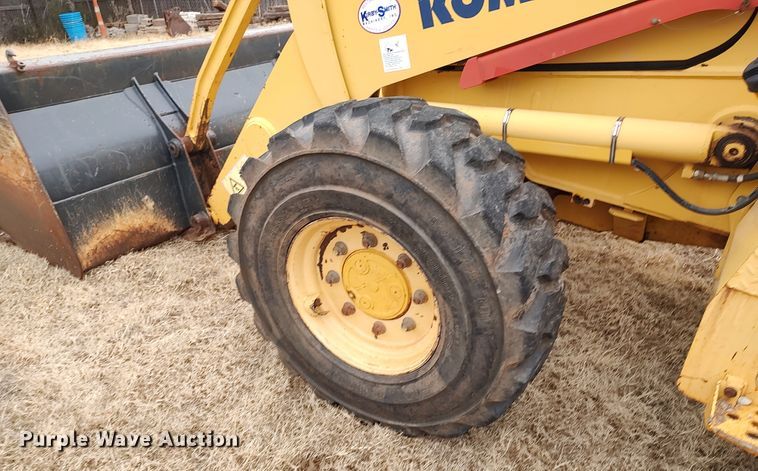 image for item JO9678 2005 Komatsu WB140  backhoe