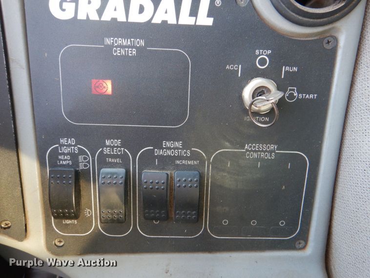 image for item JS9591 2001 Gradall XL3100  wheeled excavator