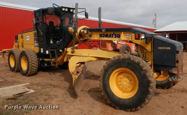 image for item JS9612 2012 Komatsu GD655-5  motor grader