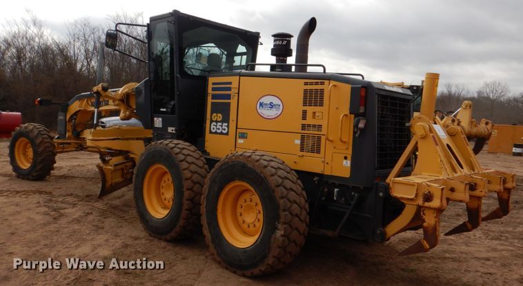 image for item JS9612 2012 Komatsu GD655-5  motor grader