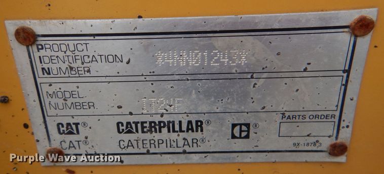 image for item JS9661 1998 Caterpillar IT24F  wheel loader