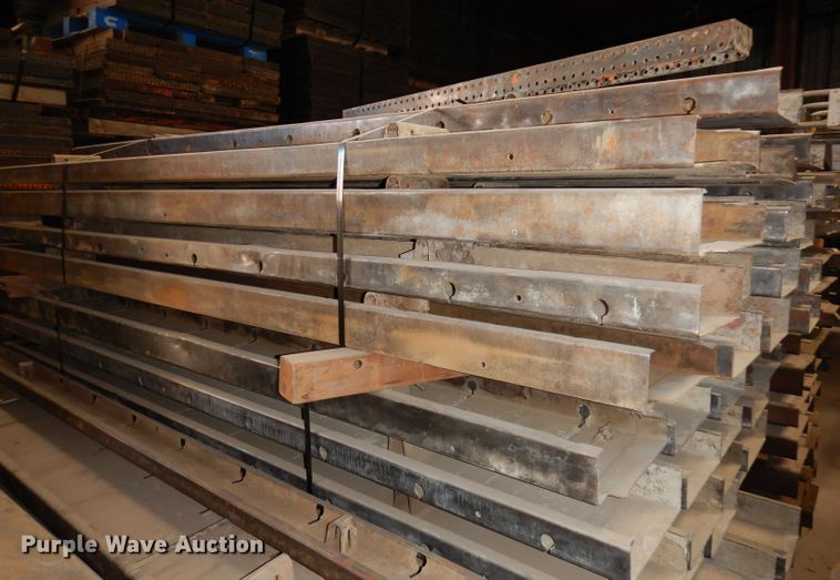 image for item JV9304 (156) Ridgid steel concrete forms