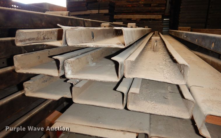 image for item JV9304 (156) Ridgid steel concrete forms