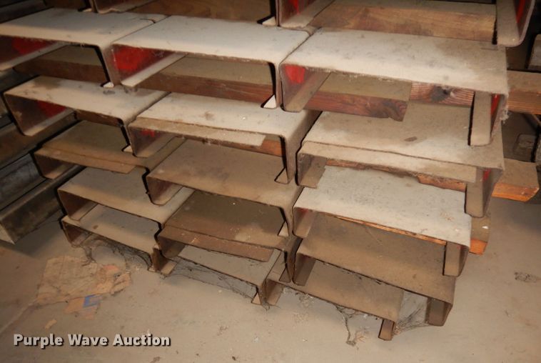 image for item JV9304 (156) Ridgid steel concrete forms