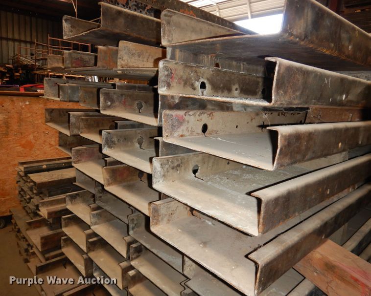 image for item JV9304 (156) Ridgid steel concrete forms