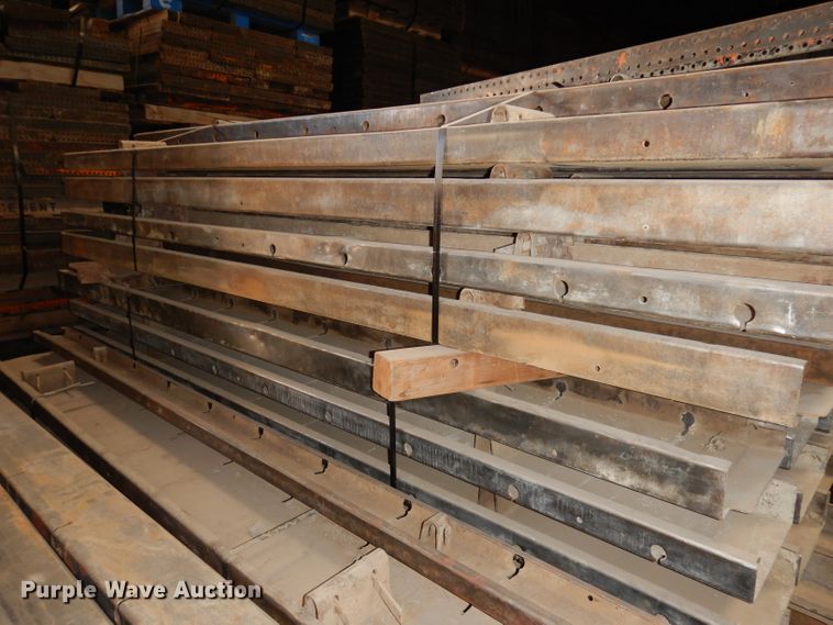 image for item JV9304 (156) Ridgid steel concrete forms
