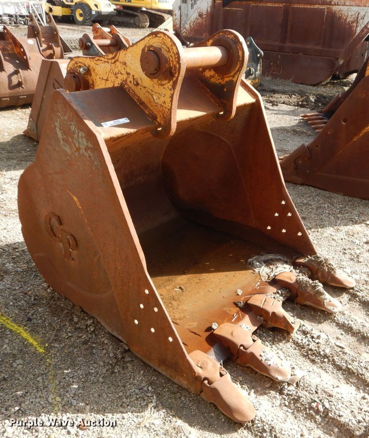 CP 54" W excavator bucket in Kansas City, KS Item JX9190 sold