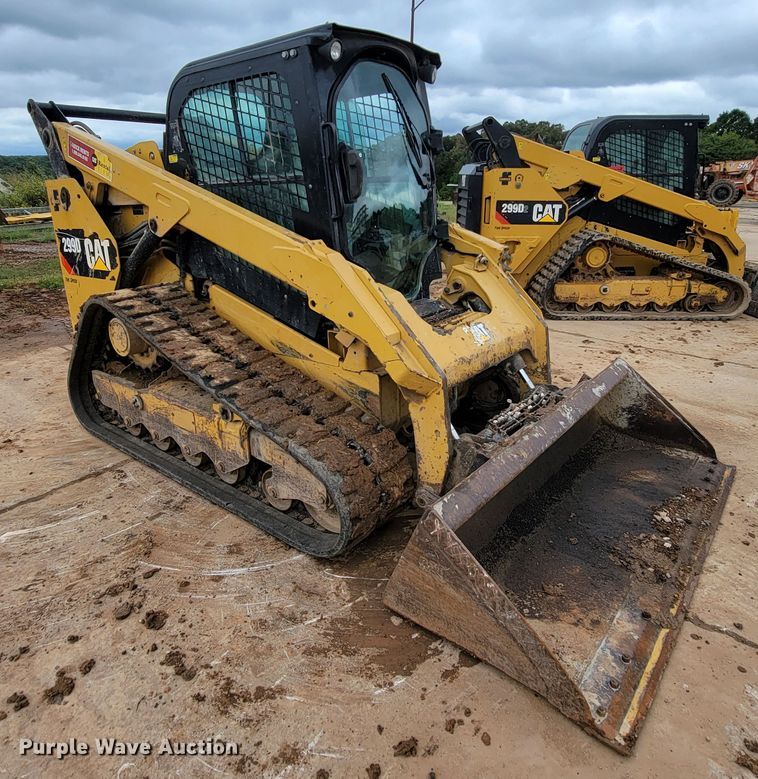 image for item KQ9253 2014 Caterpillar 299D  tracked skid steer loader