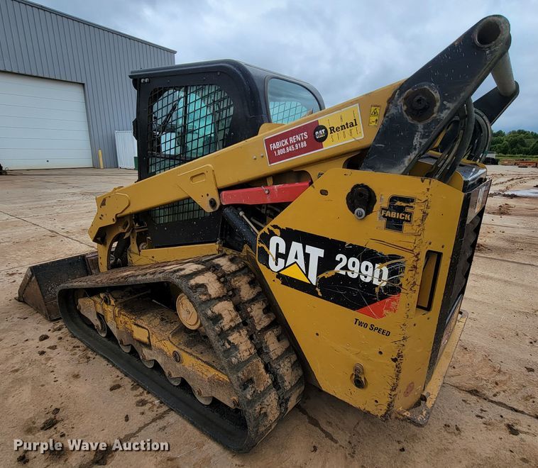 image for item KQ9253 2014 Caterpillar 299D  tracked skid steer loader