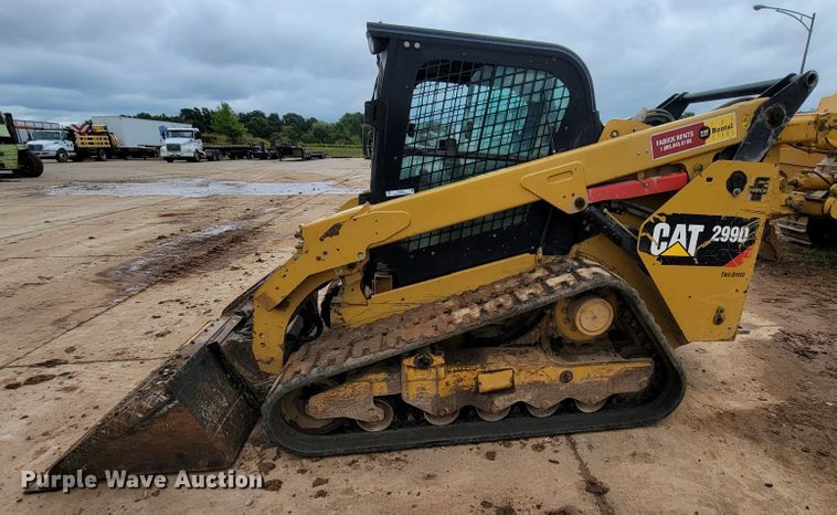 image for item KQ9253 2014 Caterpillar 299D  tracked skid steer loader