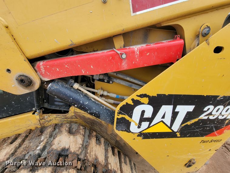 image for item KQ9253 2014 Caterpillar 299D  tracked skid steer loader