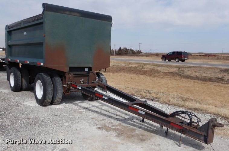 image for item LJ9820 2010 Martin ASPUP  end dump pup trailer