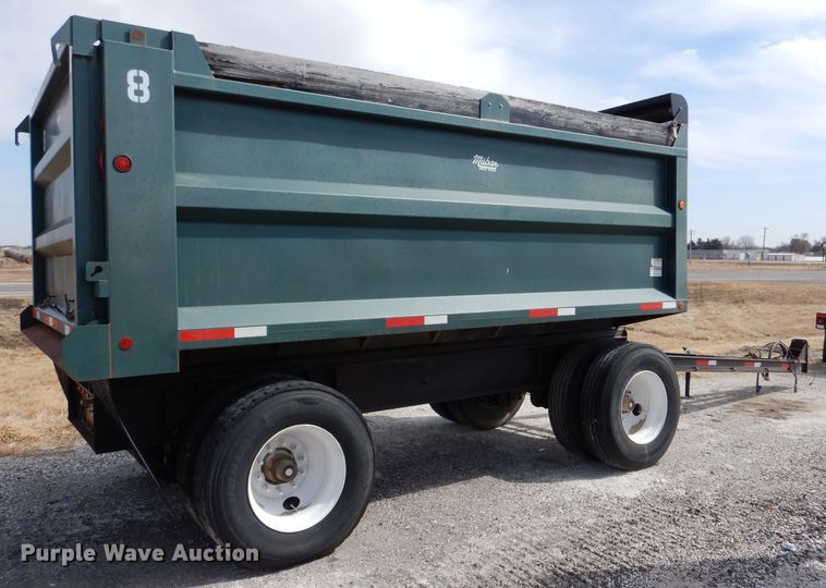 image for item LJ9820 2010 Martin ASPUP  end dump pup trailer