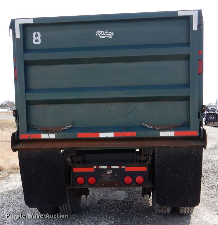 image for item LJ9820 2010 Martin ASPUP  end dump pup trailer