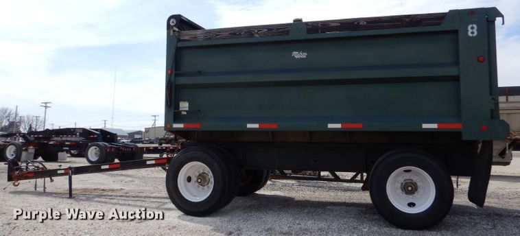 image for item LJ9820 2010 Martin ASPUP  end dump pup trailer